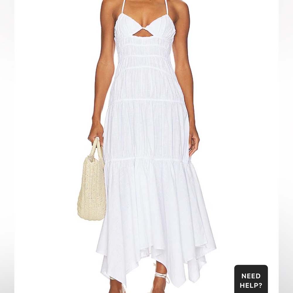 Tahlia Dress in White